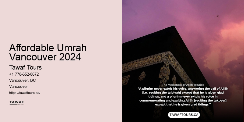 Vancouver Umrah travel packages