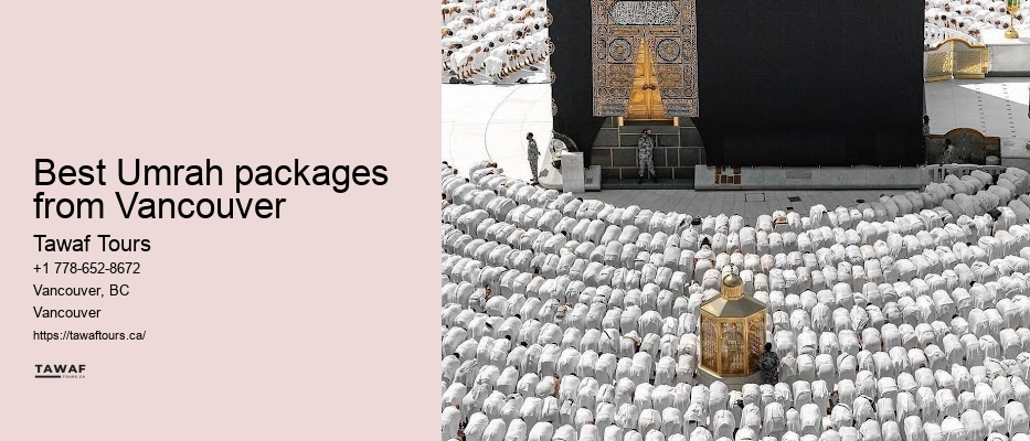 Vancouver Umrah package options