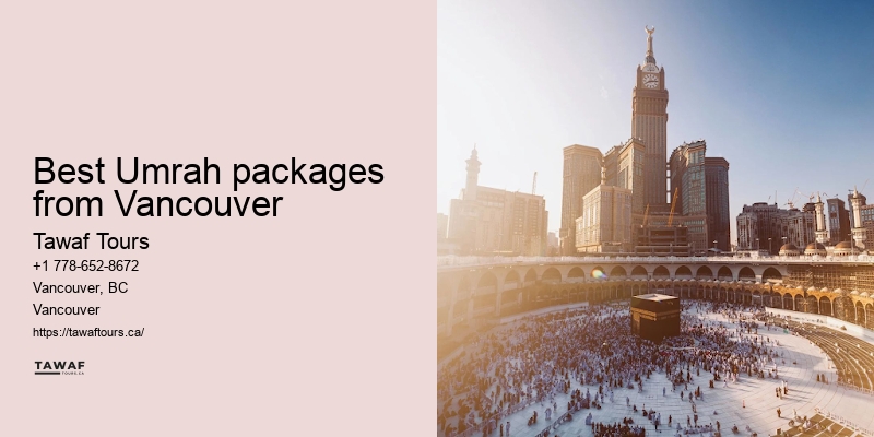 Vancouver Umrah hotels booking