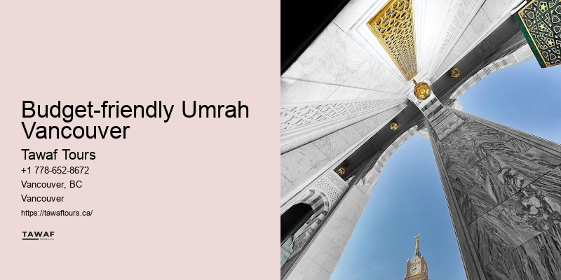 Tawaf Tours Umrah pilgrimage travel advisor Vancouver