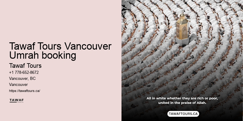 Vancouver Umrah travel destination tips and advice