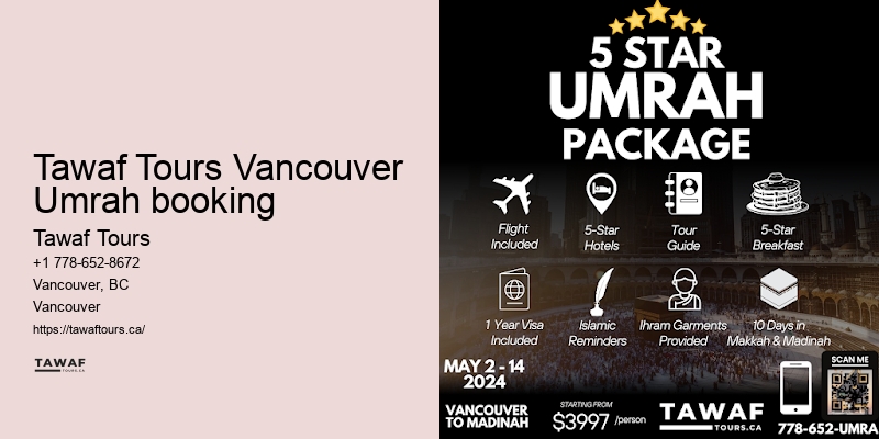 Vancouver Umrah package comparison tool benefits