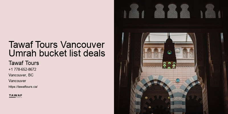 Vancouver-based Umrah travel services