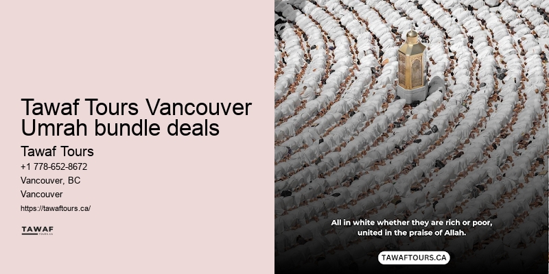 Tawaf Tours Vancouver Umrah package duration comparison