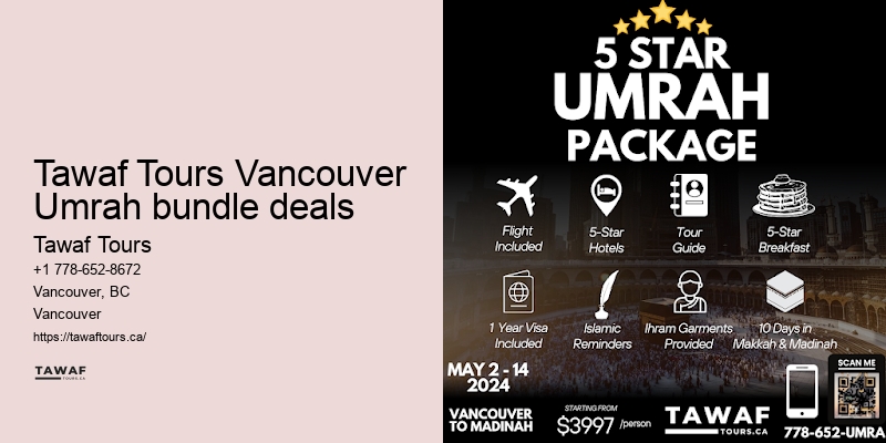Vancouver Umrah pilgrimage booking satisfaction