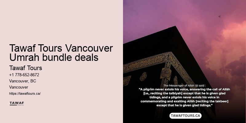 Vancouver Umrah package options