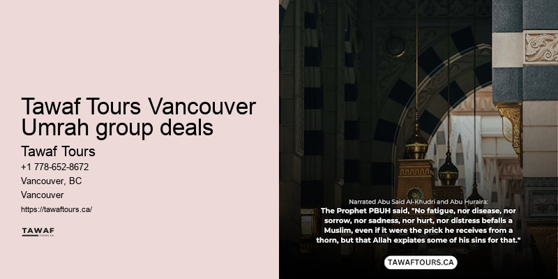 Vancouver Umrah travel advisor