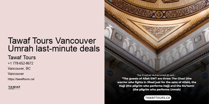 Vancouver Umrah package comparison tool