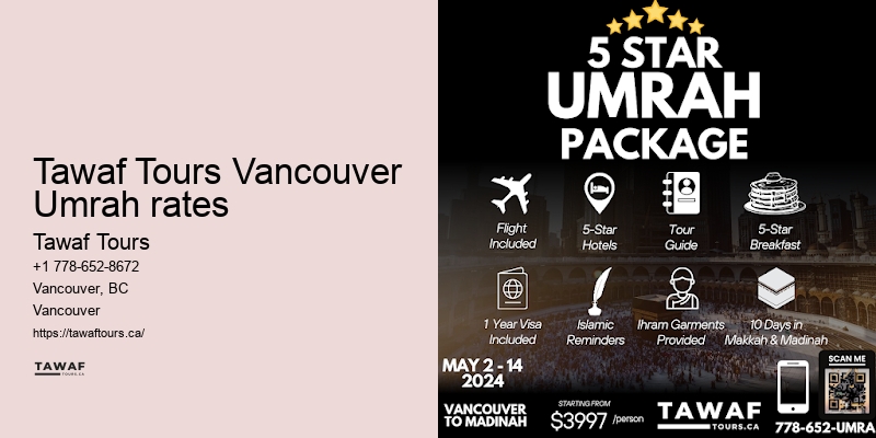 Vancouver Umrah pilgrimage checklist