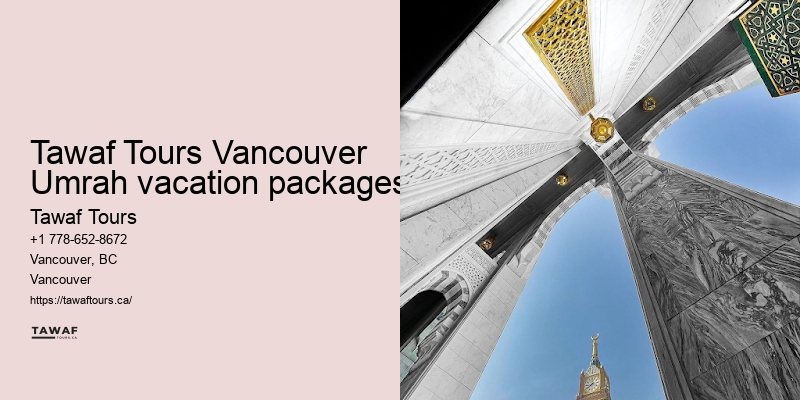 Vancouver Umrah package cost breakdown