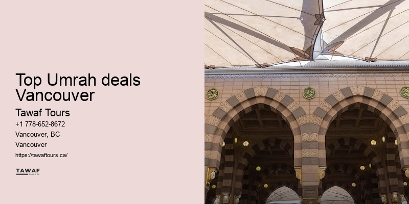 Vancouver Umrah package value-added services