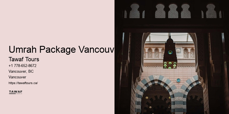 Tawaf Tours Vancouver Umrah reservations
