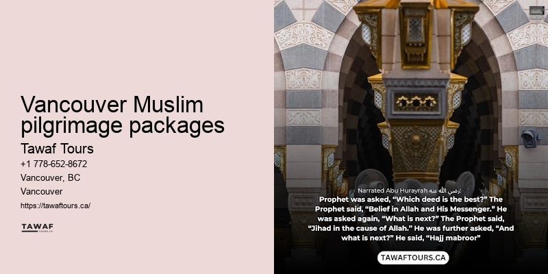 Vancouver Umrah pilgrimage booking peace of mind