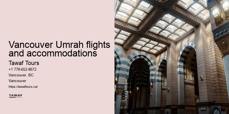 Tawaf Tours Vancouver Umrah early bird specials