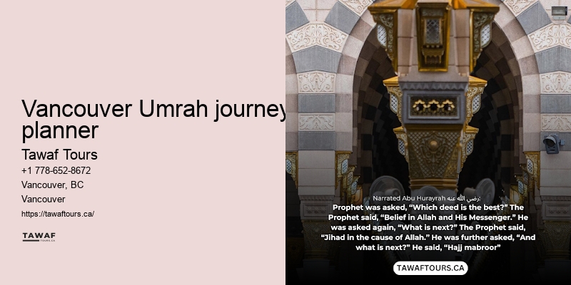 Vancouver Umrah package savings