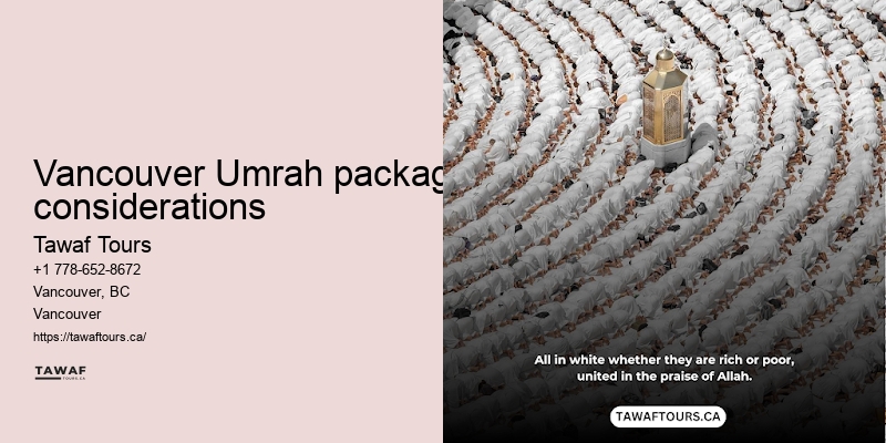 Tawaf Tours Vancouver Umrah flash deals