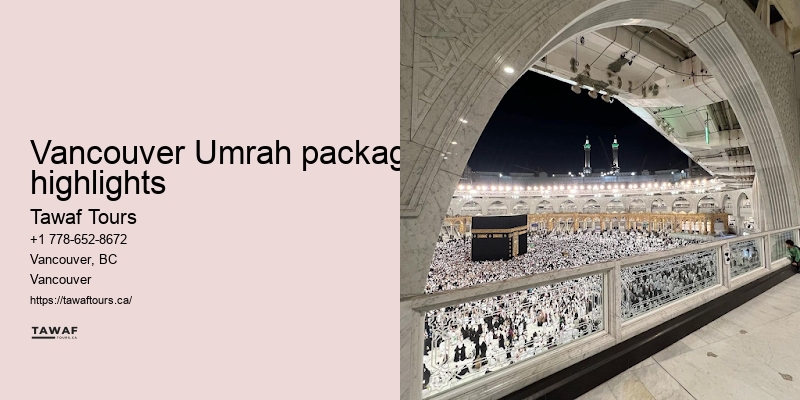 Vancouver Umrah pilgrimage package deals