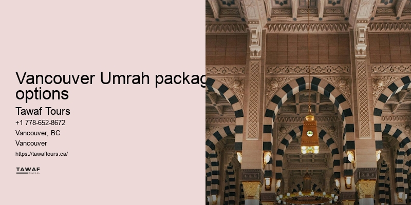 Vancouver Umrah travel schedule