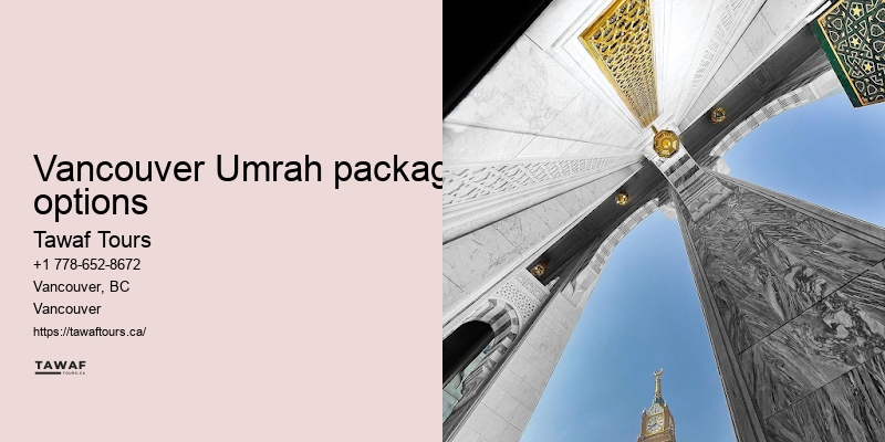 Vancouver Umrah pilgrimage booking security