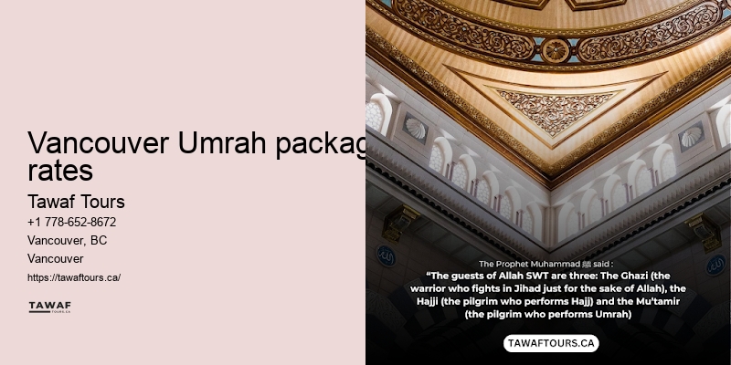Top Umrah deals Vancouver