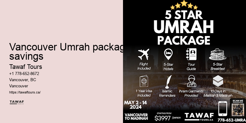Vancouver Umrah pilgrimage agency