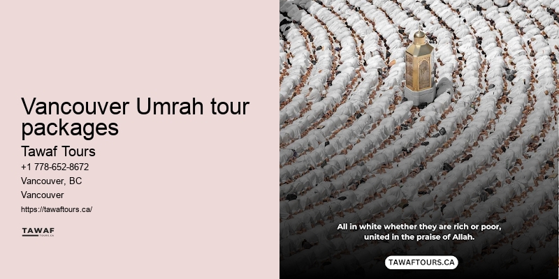 Umrah trip Vancouver