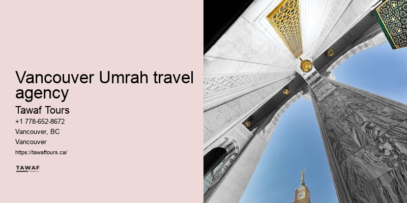 Vancouver Umrah travel agency deals
