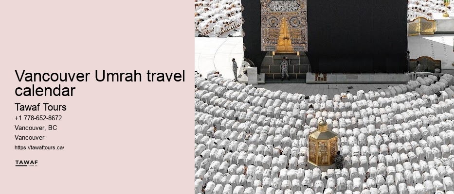 Tawaf Tours Vancouver Umrah package duration options