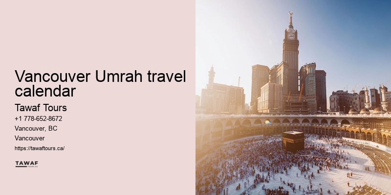 Tawaf Tours Vancouver Umrah package booking process