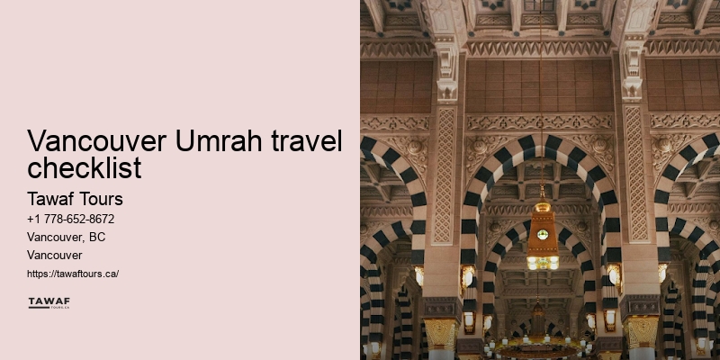 Vancouver Umrah pilgrimage consultant