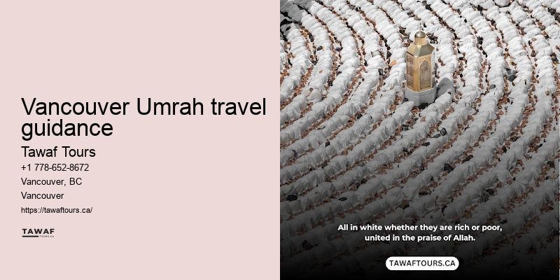 Vancouver Umrah pilgrimage organizer