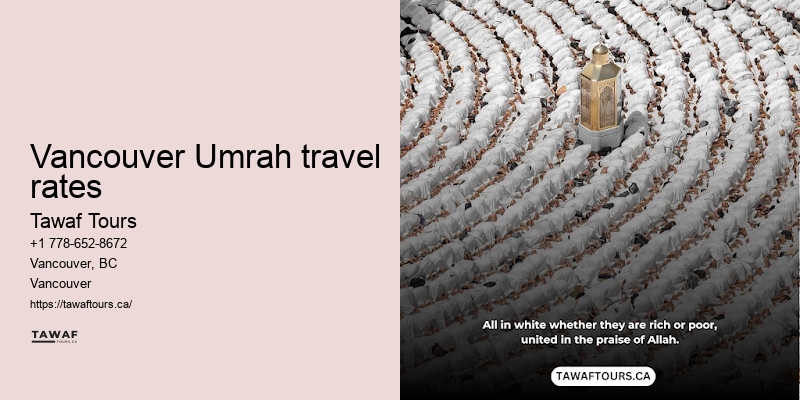 Vancouver to Medina Umrah journey