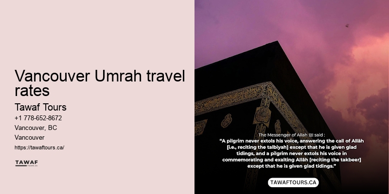 Vancouver Umrah visa assistance