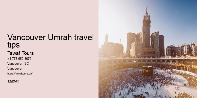 Tawaf Tours Umrah travel consultant Vancouver
