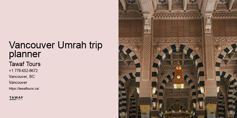 Tawaf Tours Vancouver Umrah travel booking services