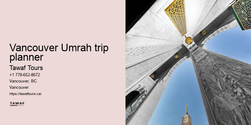 Tawaf Tours Umrah accommodation Vancouver
