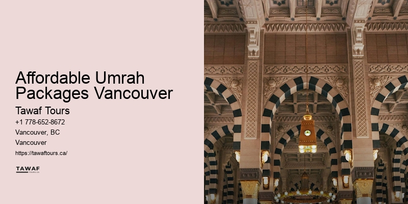 Affordable Umrah Packages Vancouver Best Umrah Deals 2024
