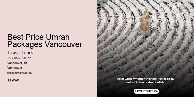 Best Price Umrah Packages Vancouver Student Umrah Packages