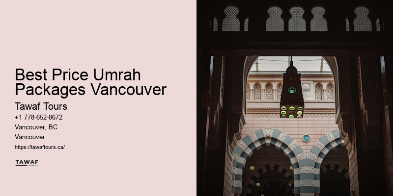 Best Price Umrah Packages Vancouver Umrah Early Bird Offers
