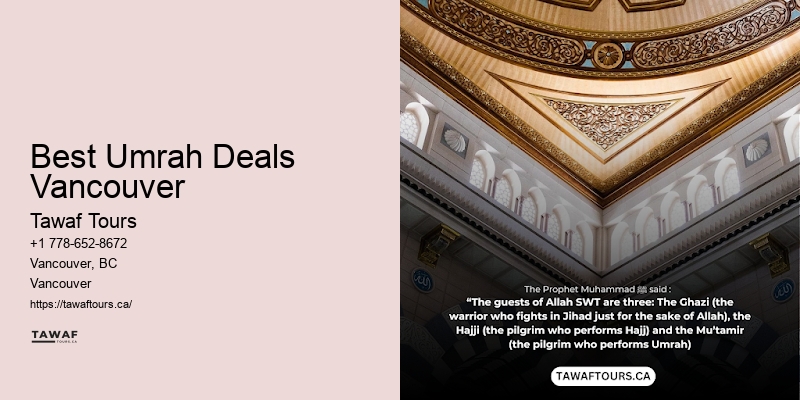 Local Umrah Packages Best Umrah Deals Vancouver