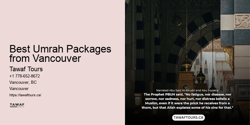Best Umrah Packages from Vancouver Umrah for Couples