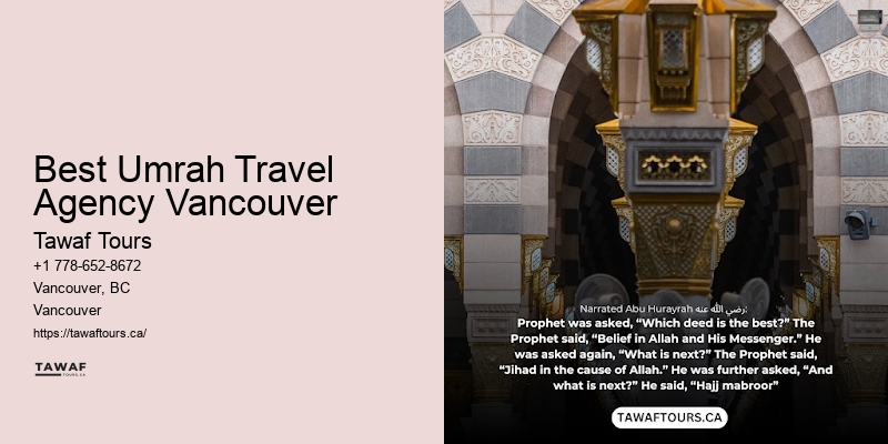 Umrah Tour Planner Best Umrah Travel Agency Vancouver