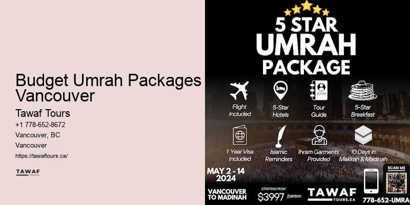 Family Pilgrimage Packages Budget Umrah Packages Vancouver
