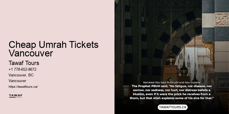Comprehensive Pilgrimage Packages Cheap Umrah Tickets Vancouver
