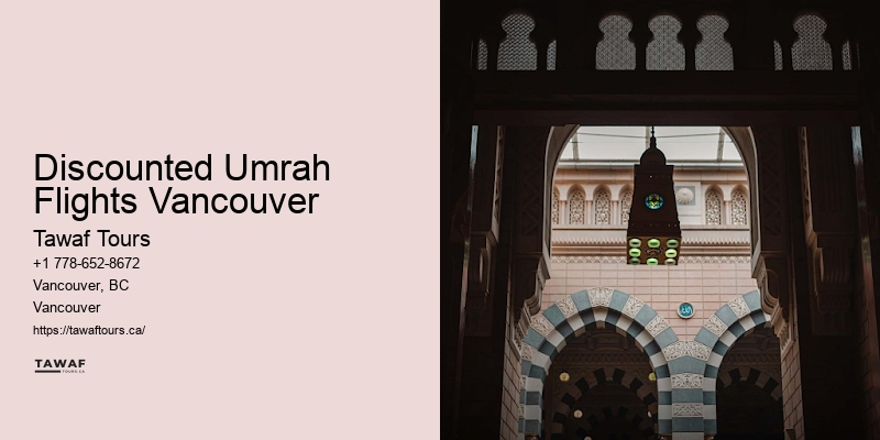 Discounted Umrah Flights Vancouver Umrah Tailored Tours