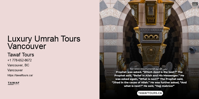 Umrah Travel Discounts 2024 Luxury Umrah Tours Vancouver