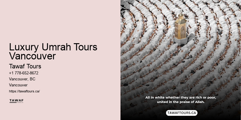 Luxury Umrah Tours Vancouver Umrah Visa Packages