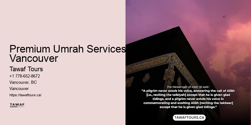 Premium Umrah Services Vancouver Umrah Deal Offers