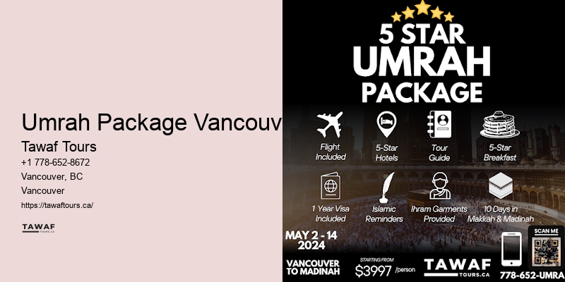 Premium Umrah Tours Umrah Package Vancouver