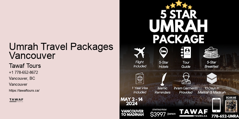Umrah Travel Packages Vancouver Best Umrah Travel Agency